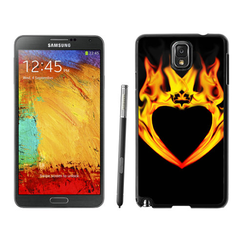 Valentine Fire Heart Samsung Galaxy Note 3 Cases DVY | Women